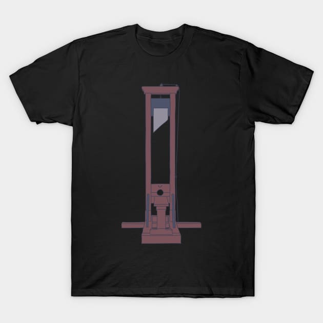 Guillotine - Public Execution - Reign of Terror T-Shirt by DeWinnes